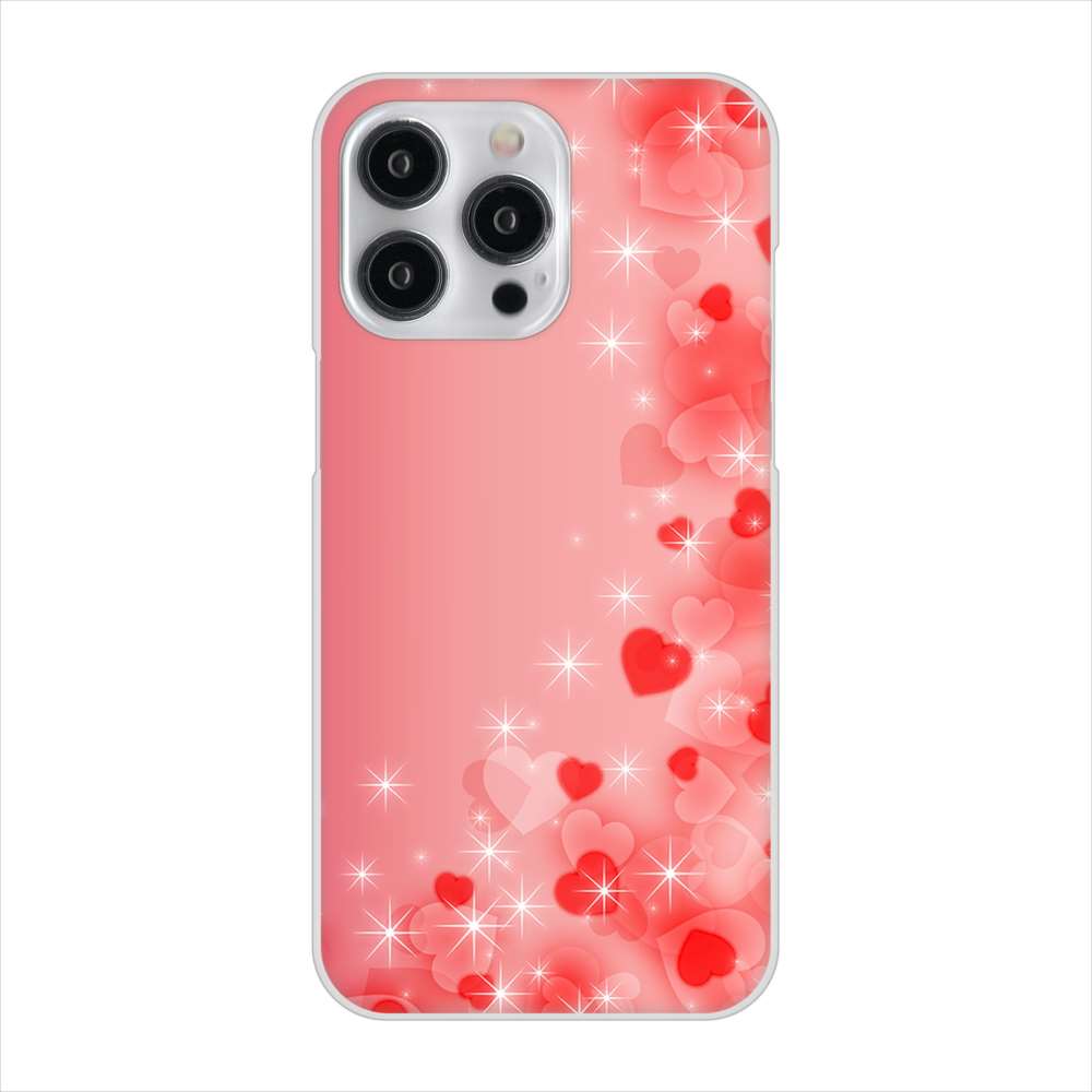 iPhone 15 Pro Max 003 ハート色の夢 ハードケース 背面印刷