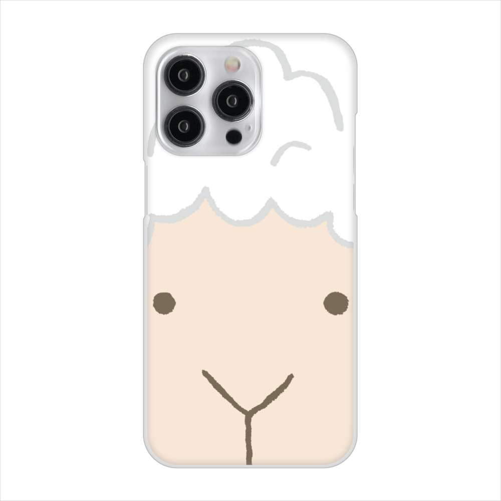 iPhone 15 Pro Max ドアップアニマル ハードケース 背面印刷