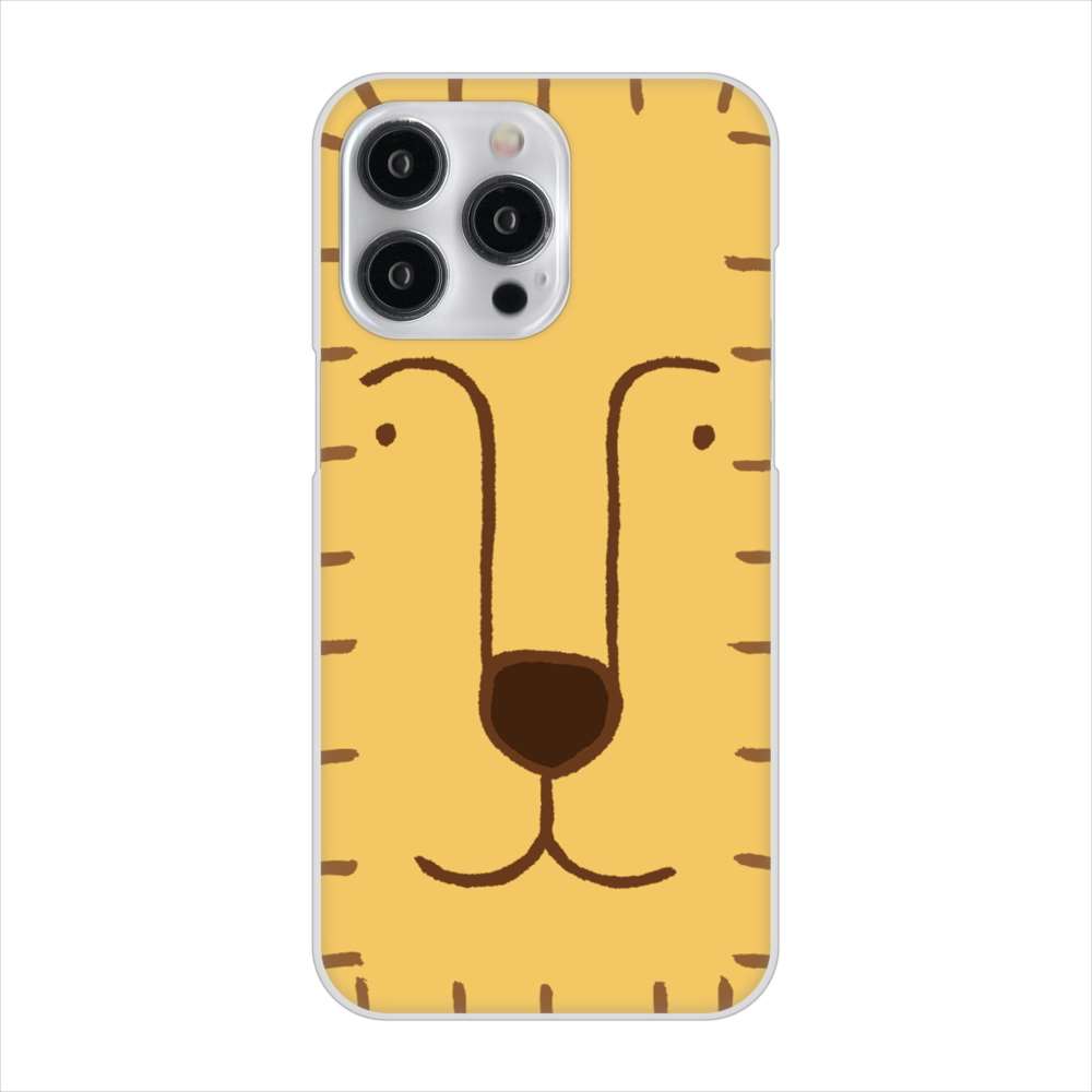 iPhone 15 Pro Max ドアップアニマル ハードケース 背面印刷