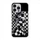 iPhone 15 Pro Max 357 bk&wh ハードケース 背面印刷