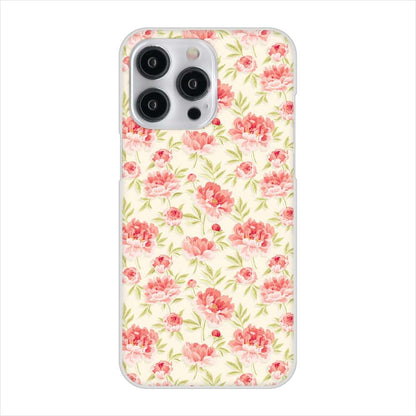 iPhone 15 Pro Max 北欧の小花 ハードケース 背面印刷