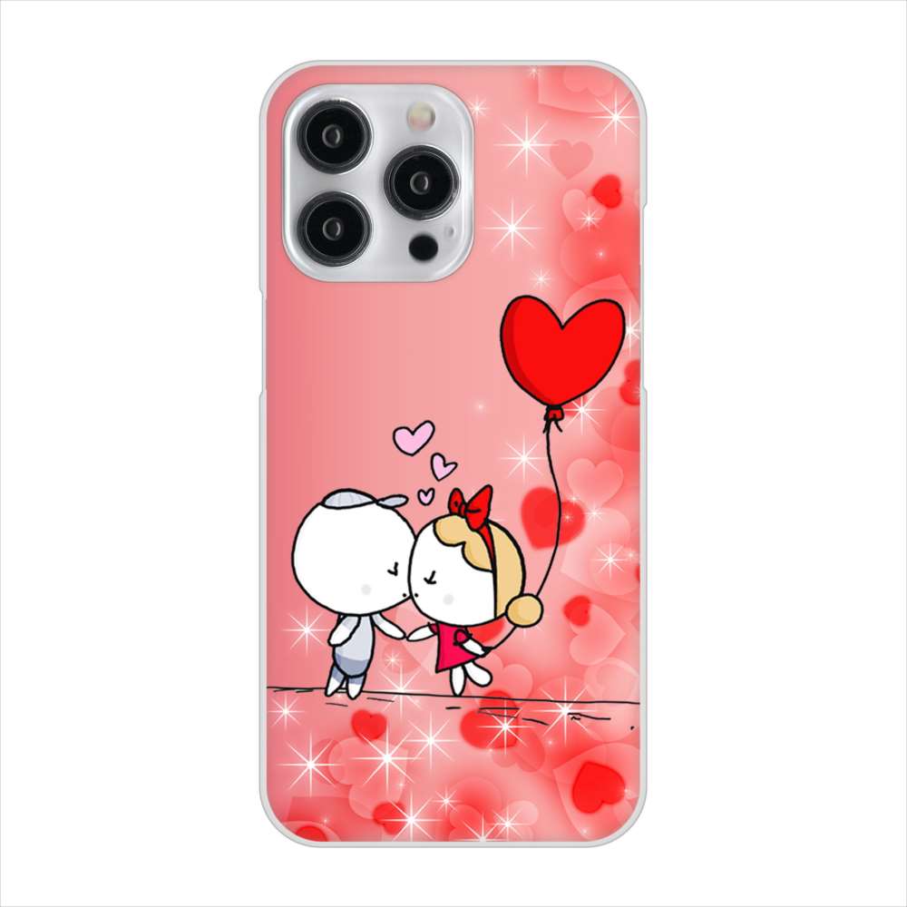 iPhone 15 Pro Max カップル ハードケース 背面印刷