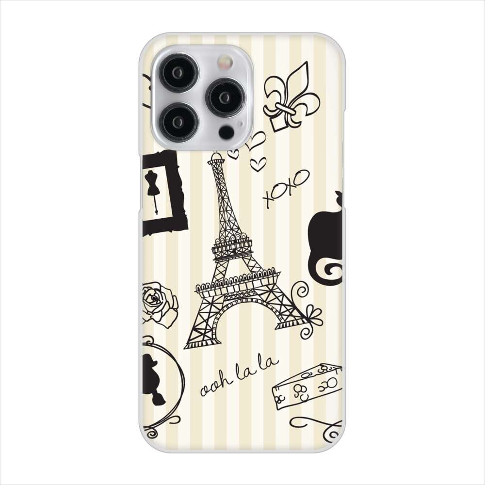 iPhone 15 Pro Max LOVE フランス ハードケース 背面印刷