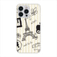 iPhone 15 Pro Max LOVE フランス ハードケース 背面印刷