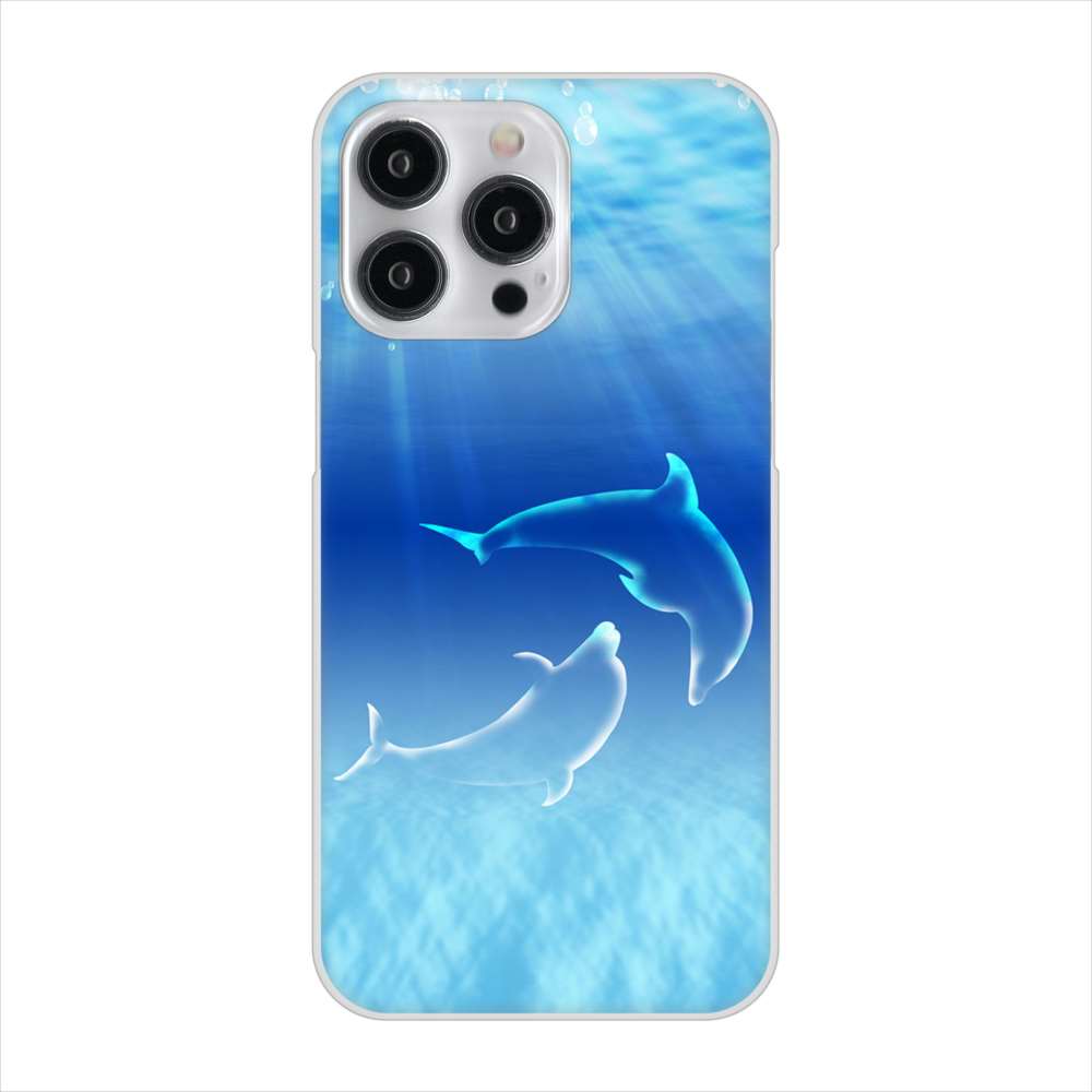 iPhone 15 Pro Max 海の守り神 ハードケース 背面印刷
