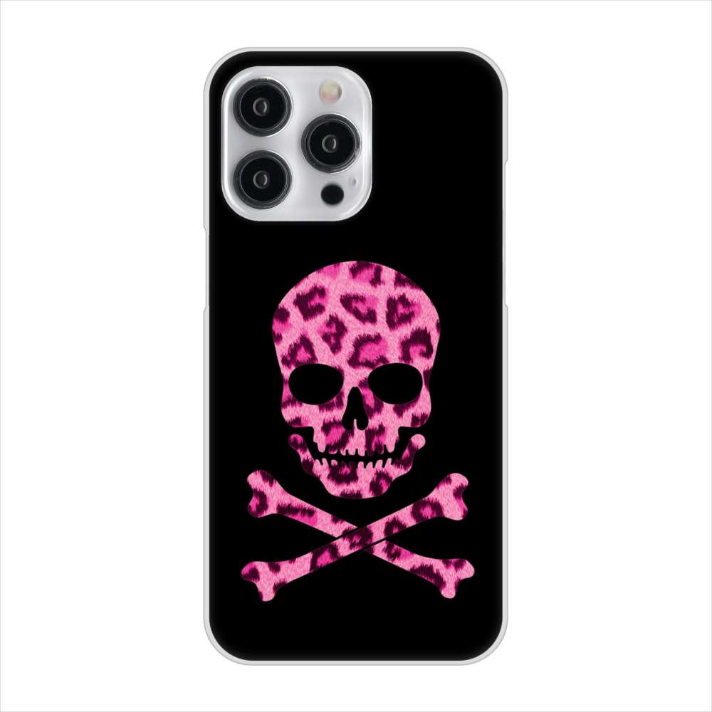 iPhone 15 Pro Max ドクロフレーム ハードケース 背面印刷