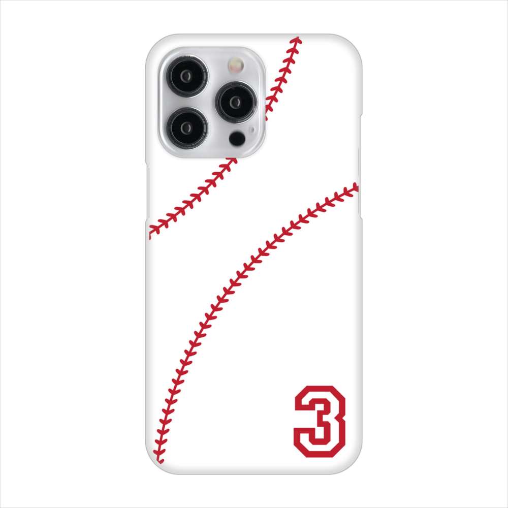 iPhone 15 Pro Max baseball ハードケース 背面印刷