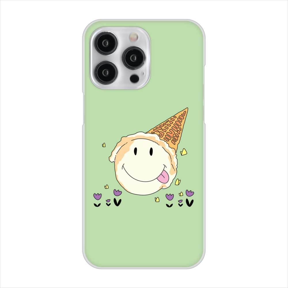 iPhone 15 Pro Max スイーツイラスト ハードケース 背面印刷