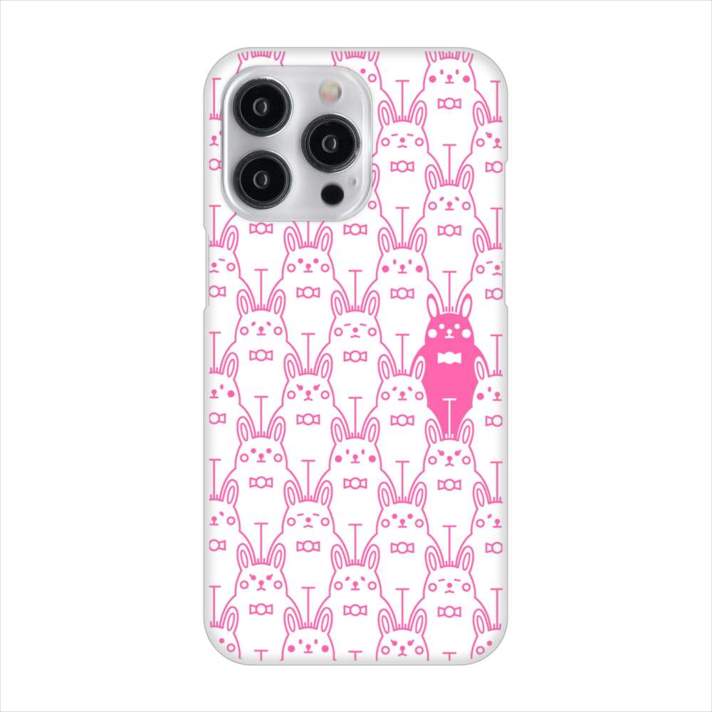 iPhone 15 Pro Max パターンアニマル ハードケース 背面印刷
