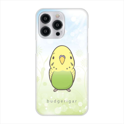 iPhone 15 Pro Max セキセイインコ ハードケース 背面印刷