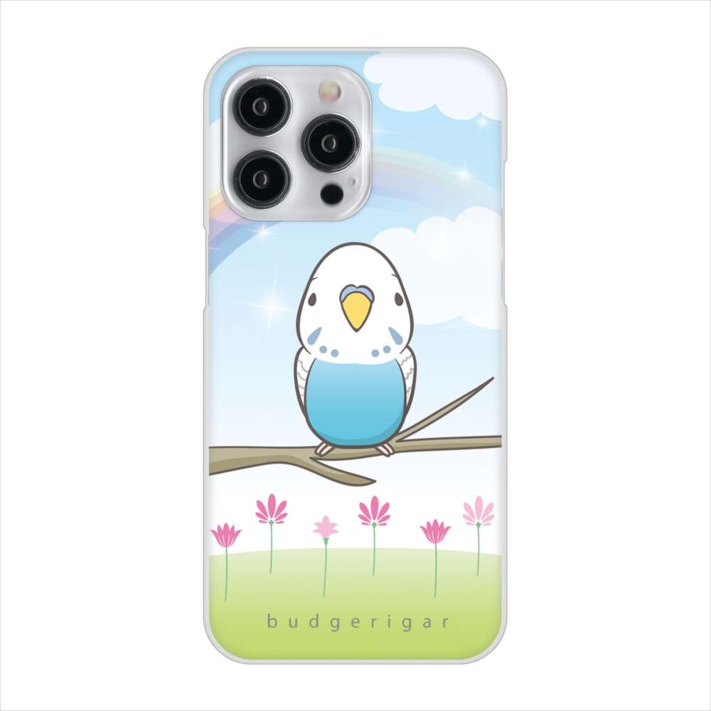 iPhone 15 Pro Max セキセイインコ ハードケース 背面印刷