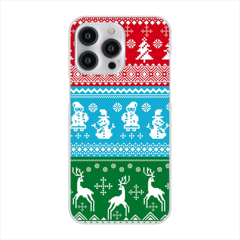 iPhone 15 Pro Max クリスマス ハードケース 背面印刷