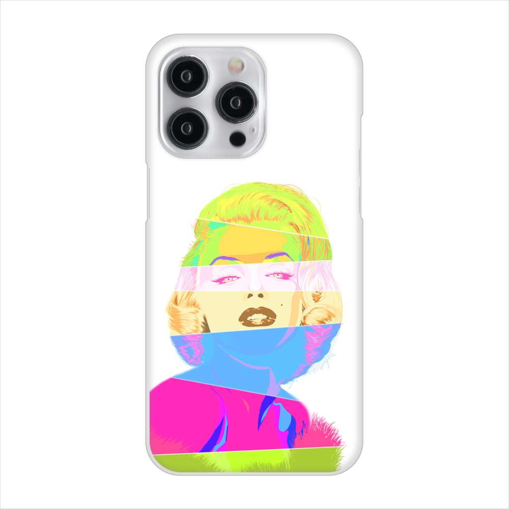iPhone 15 Pro Max マリリンモンローデザイン ハードケース 背面印刷