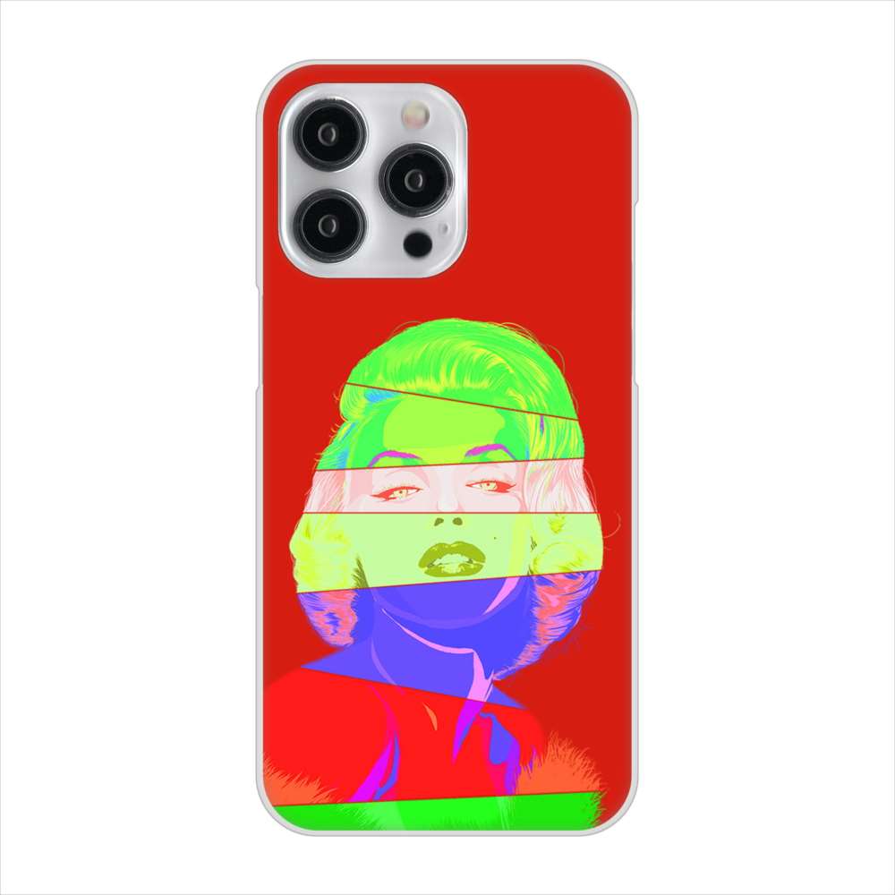 iPhone 15 Pro Max マリリンモンローデザイン ハードケース 背面印刷