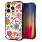 iPhone 15 Pro スマホケース 「SEA Grip」 グリップケース Sライン 【323 小鳥と花】 UV印刷