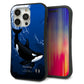 iPhone 15 Pro スマホケース 「SEA Grip」 グリップケース Sライン 【423 シャチ】 UV印刷