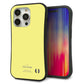 iPhone 15 Pro スマホケース 「SEA Grip」 グリップケース Sライン 【KM897 パステルカラー(パステルイエロー)】 UV印刷