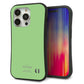 iPhone 15 Pro スマホケース 「SEA Grip」 グリップケース Sライン 【KM898 パステルカラー(パステルグリーン)】 UV印刷