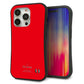 iPhone 15 Pro スマホケース 「SEA Grip」 グリップケース Sライン 【KM915 ポップカラー(レッド)】 UV印刷