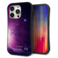 iPhone 15 Pro スマホケース 「SEA Grip」 グリップケース Sライン 【KM925 Galaxias Purple】 UV印刷