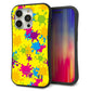 iPhone 15 Pro スマホケース 「SEA Grip」 グリップケース Sライン 【MA879 ペイントイエロー】 UV印刷