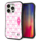 iPhone 15 Pro スマホケース 「SEA Grip」 グリップケース Sライン 【MA914 パターン ウサギ】 UV印刷