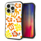 iPhone 15 Pro スマホケース 「SEA Grip」 グリップケース Sライン 【SC877 ハワイアンアロハホヌ（イエロー）】 UV印刷