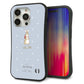iPhone 15 Pro スマホケース 「SEA Grip」 グリップケース Sライン 【SC967 Lady Rabbit ブルーグレイ ガラプリhp】 UV印刷