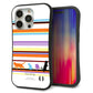 iPhone 15 Pro スマホケース 「SEA Grip」 グリップケース Sライン 【YA887 ストライプネコ01】 UV印刷