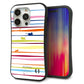 iPhone 15 Pro スマホケース 「SEA Grip」 グリップケース Sライン 【YA893 ストライプネコ02 L】 UV印刷