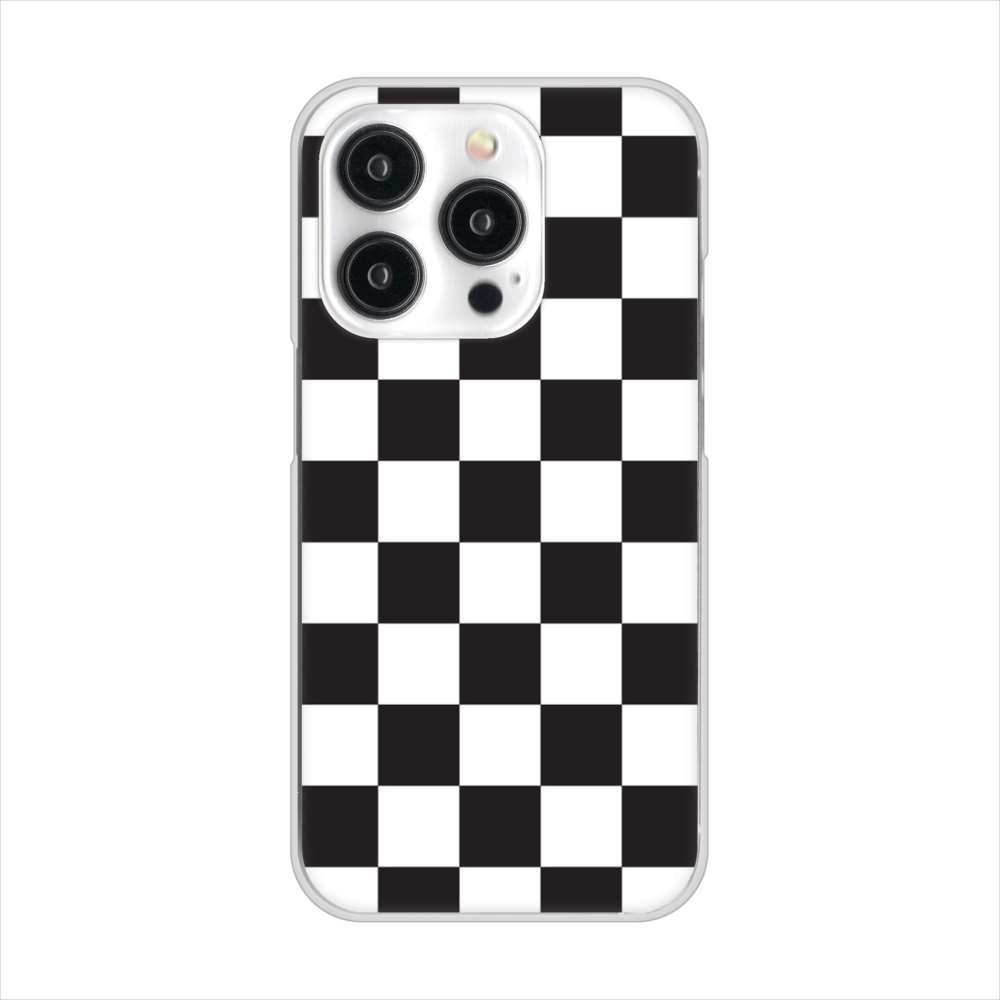 iPhone 15 Pro 151 フラッグチェック ハードケース 背面印刷