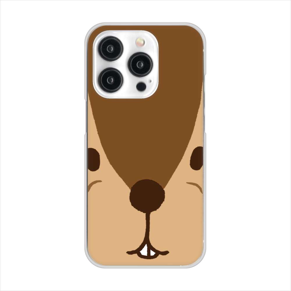 iPhone 15 Pro ドアップアニマル ハードケース 背面印刷