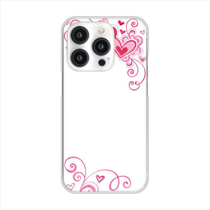 iPhone 15 Pro プリティハート ハードケース 背面印刷