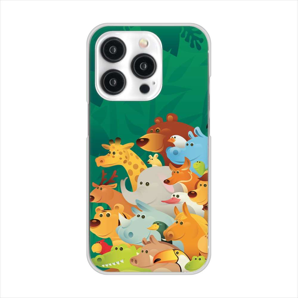 iPhone 15 Pro 370 全員集合 ハードケース 背面印刷