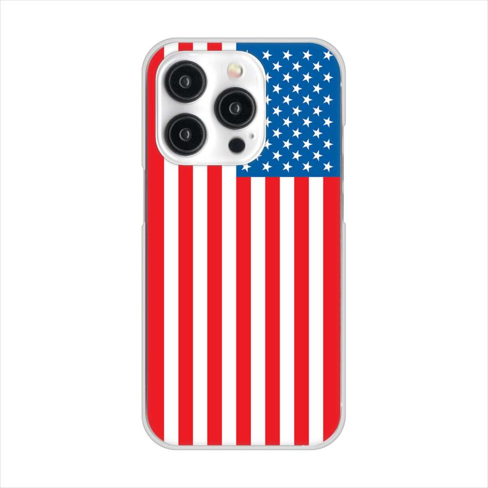 iPhone 15 Pro 国旗 ハードケース 背面印刷