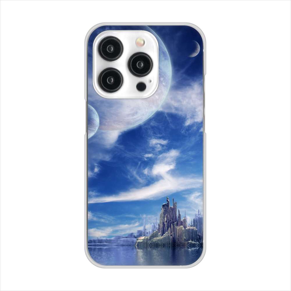 iPhone 15 Pro 1270 広がる宇宙 ハードケース 背面印刷