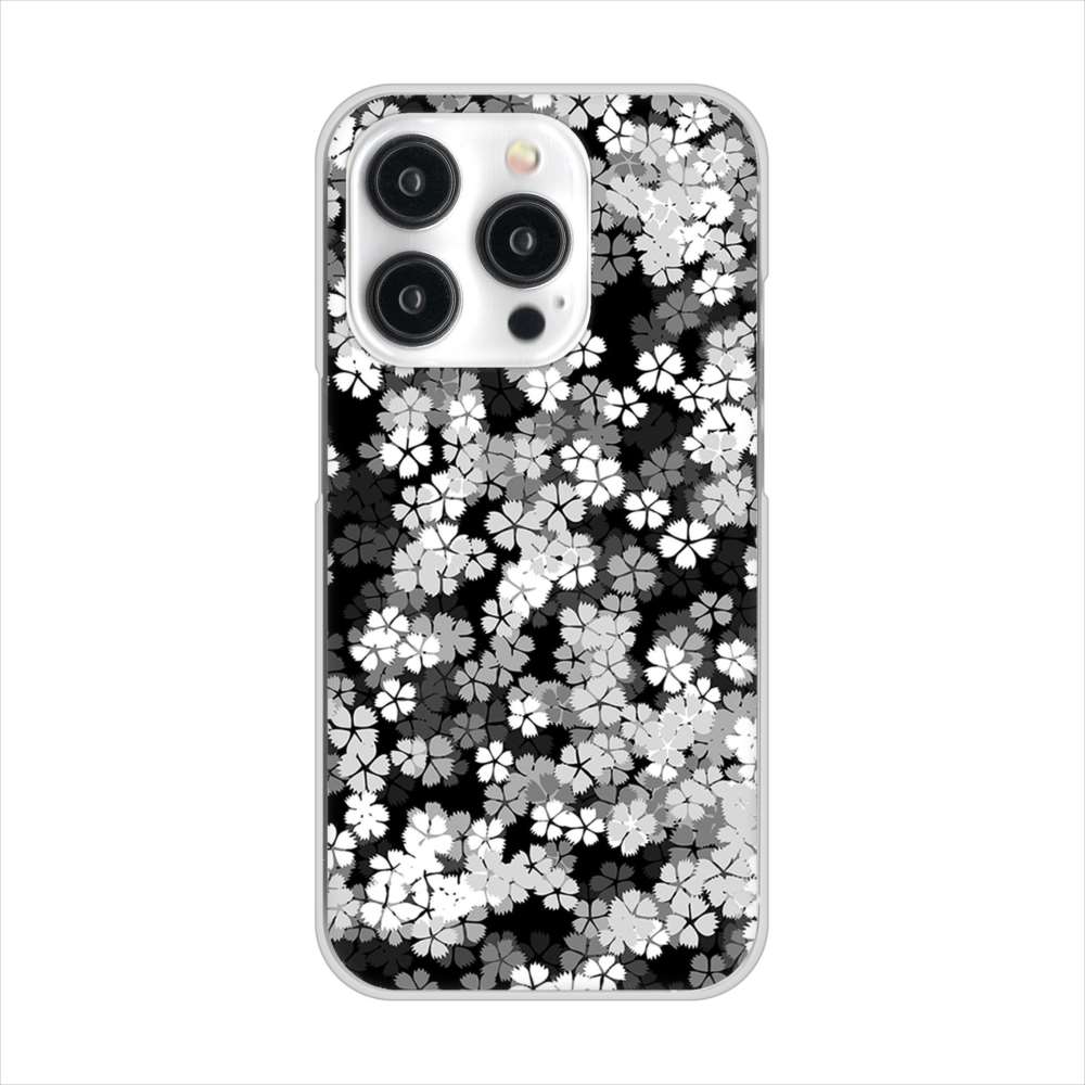 iPhone 15 Pro 1332 夜桜 ハードケース 背面印刷