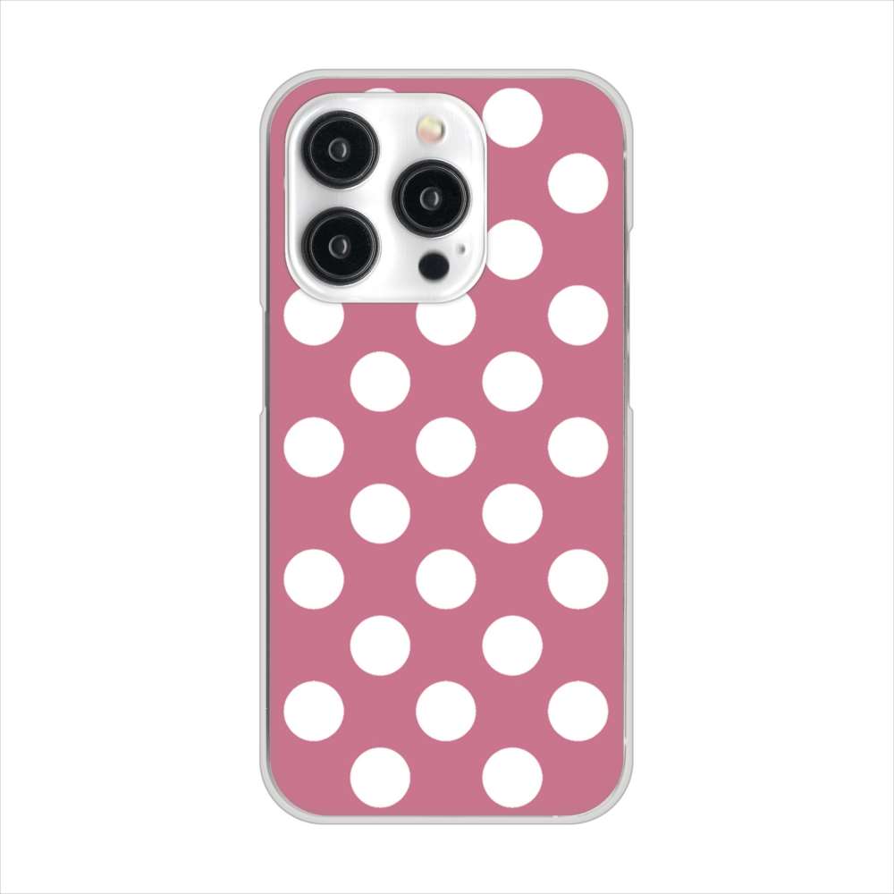 iPhone 15 Pro シンプルビッグ ハードケース 背面印刷