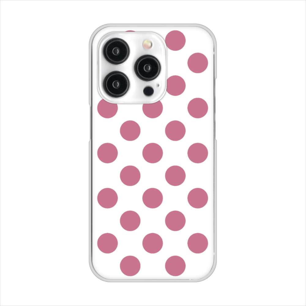 iPhone 15 Pro シンプルビッグ ハードケース 背面印刷