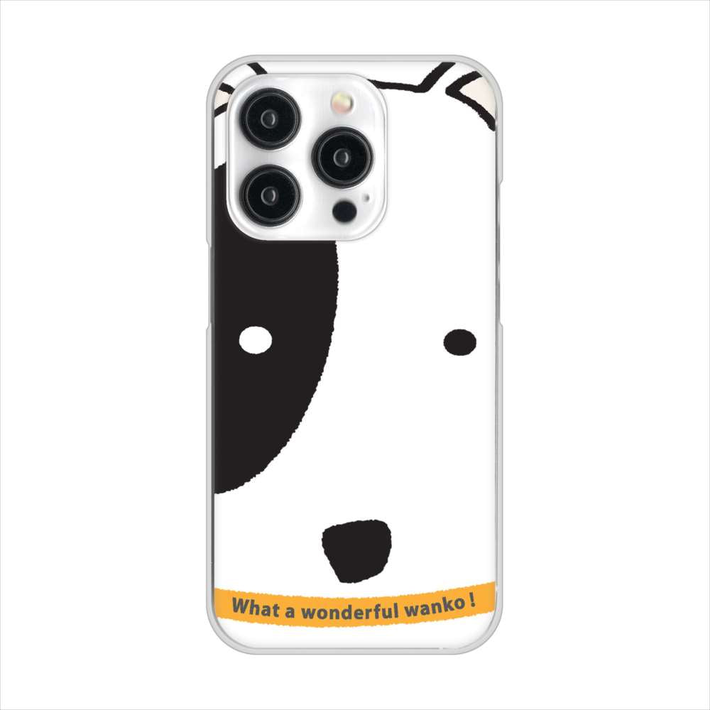 iPhone 15 Pro IA800 わんこ ハードケース 背面印刷