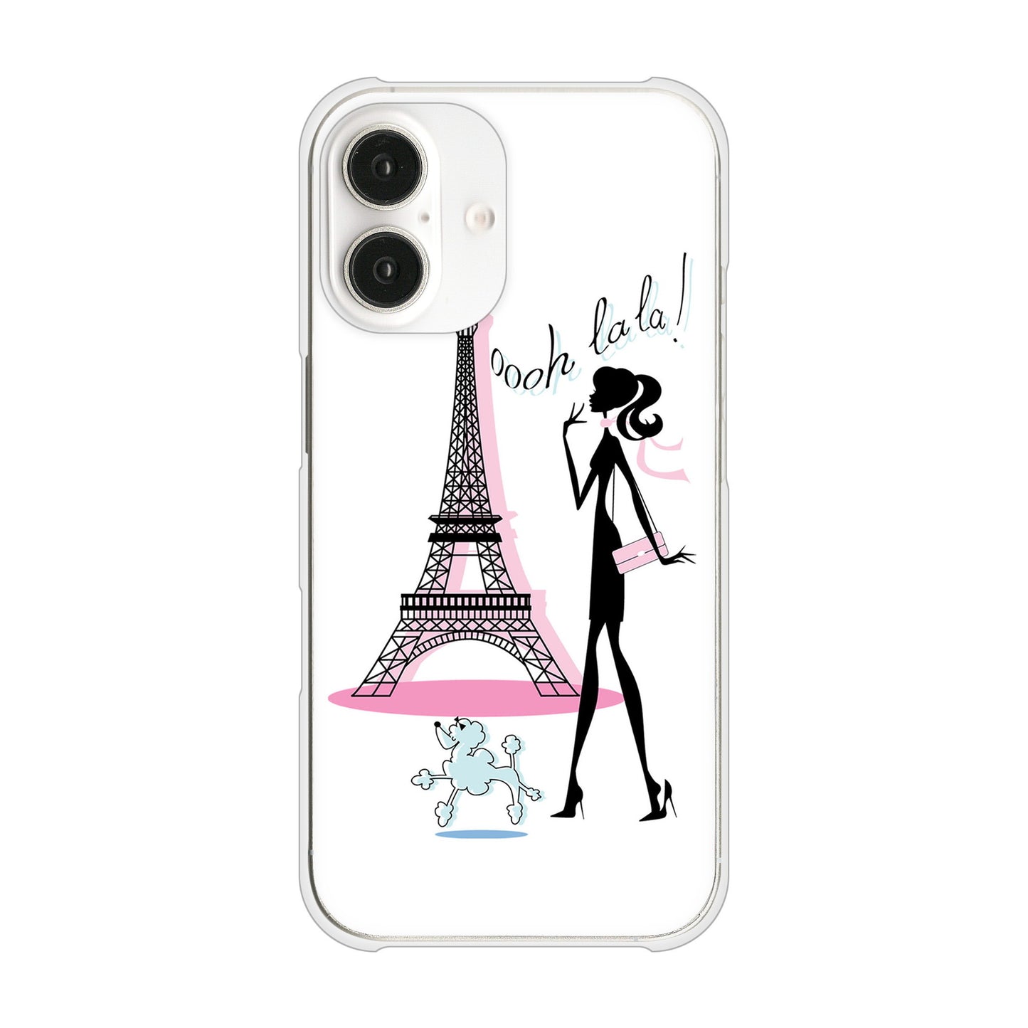 iPhone 16 LOVE フランス ハードケース 背面印刷