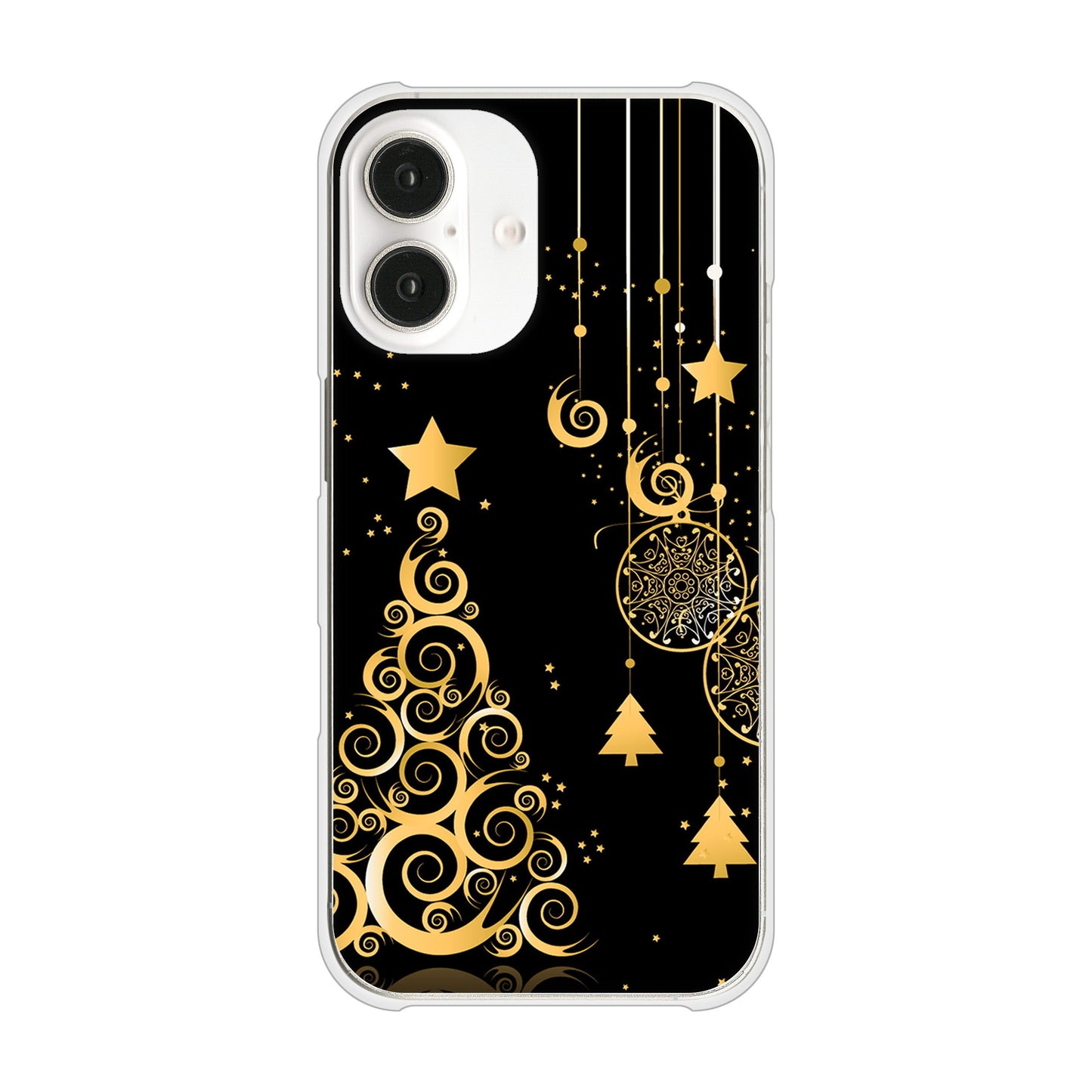 iPhone16 高画質仕上げ 背面印刷 ハードケースクリスマス