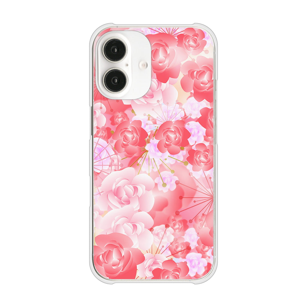iPhone 16 VA817 はんなり色の華 ハードケース 背面印刷