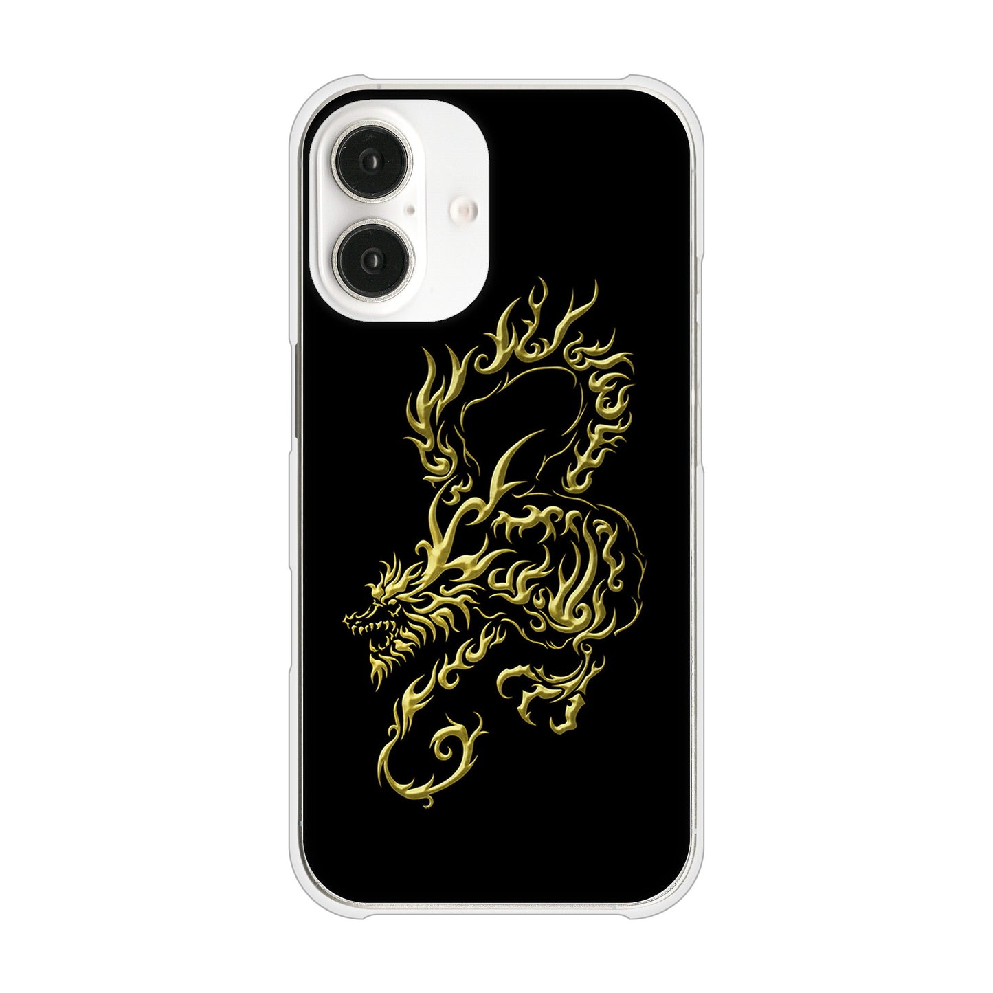 iPhone 16 VA831 闇と龍 ハードケース 背面印刷