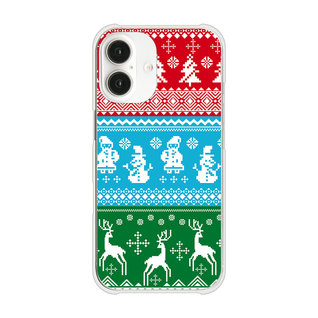iPhone16 高画質仕上げ 背面印刷 ハードケースクリスマス
