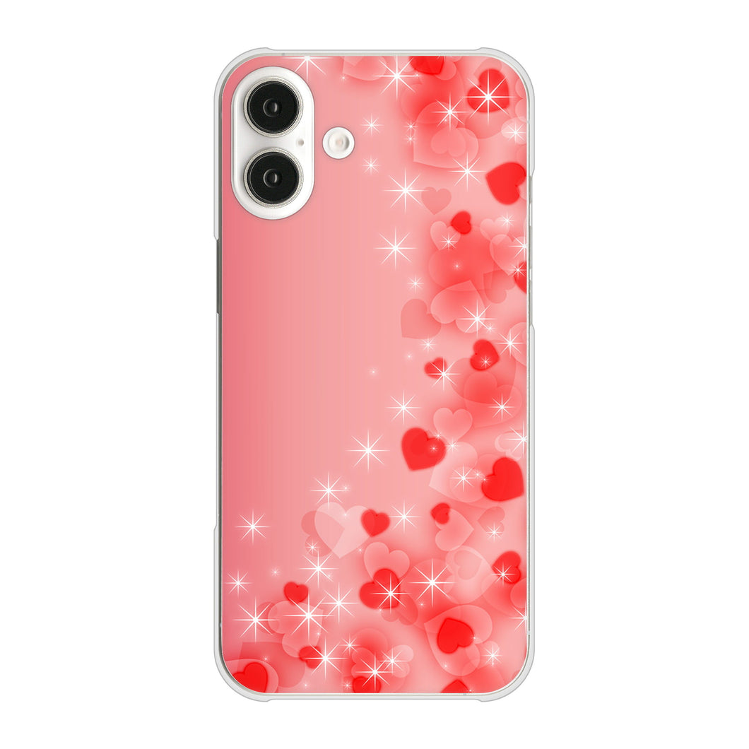 iPhone 16 Plus 003 ハート色の夢 ハードケース 背面印刷