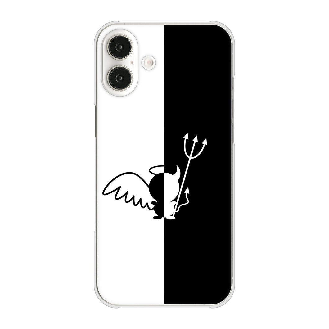 iPhone 16 Plus 027 ハーフデビット ハードケース 背面印刷