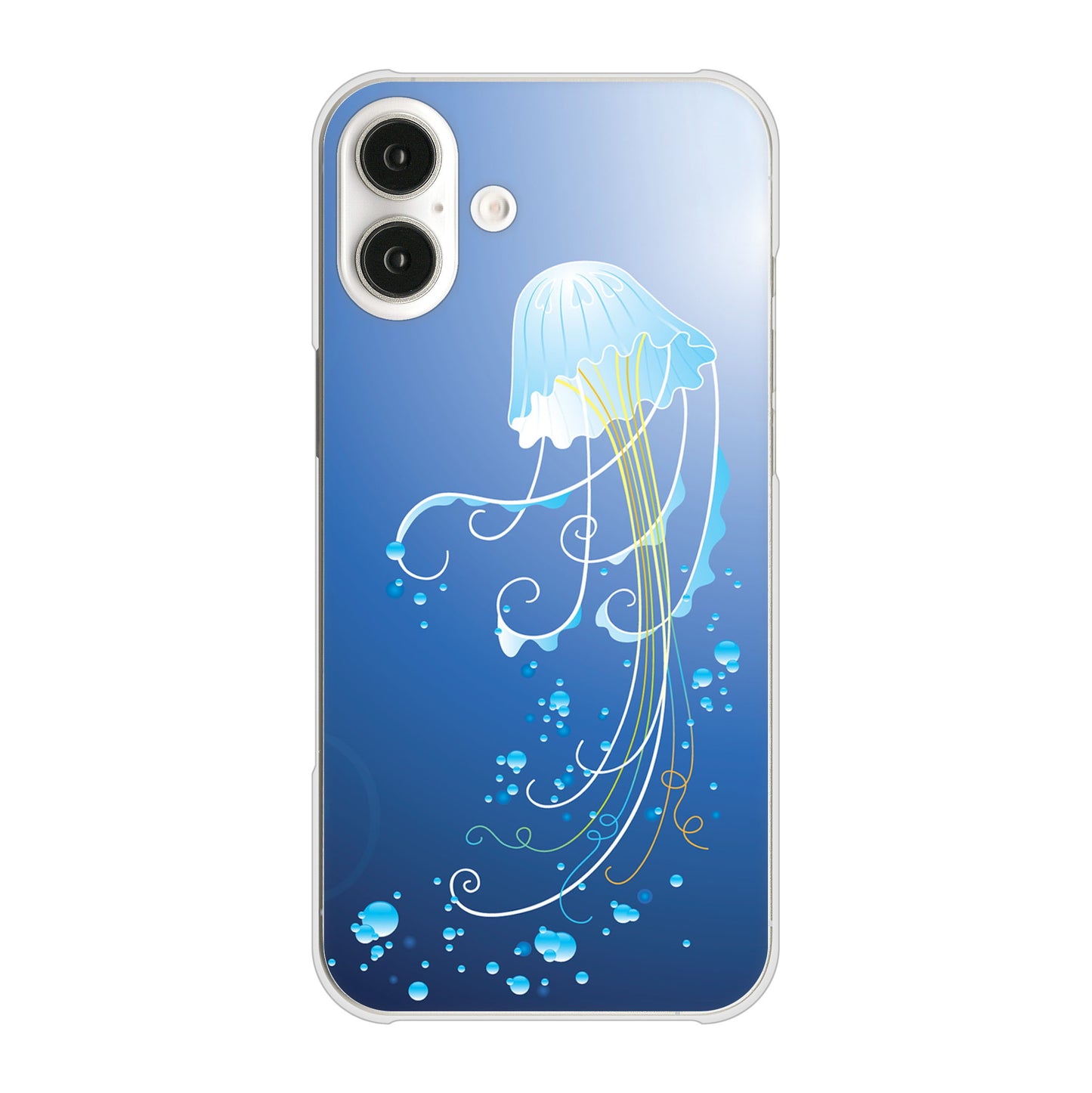 iPhone 16 Plus 362 ジェリーフィシュ ハードケース 背面印刷