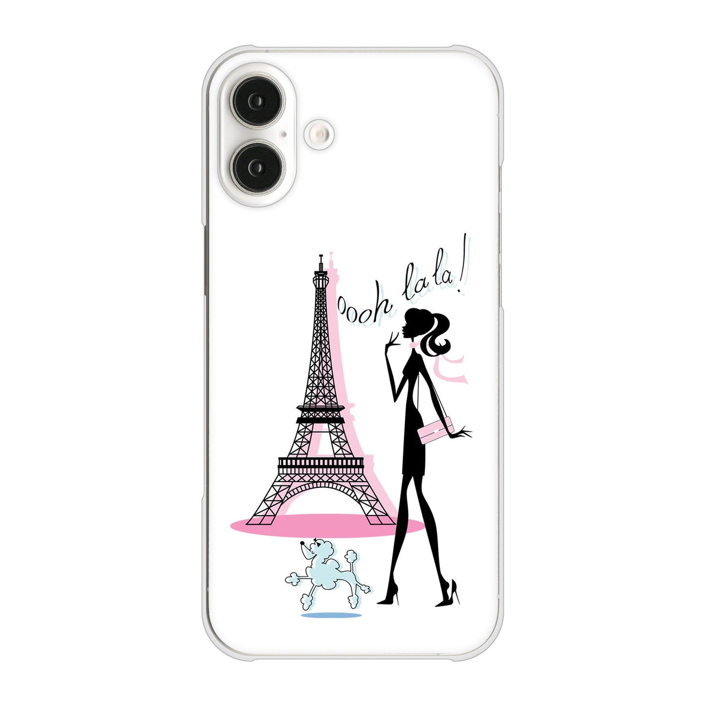 iPhone 16 Plus LOVE フランス ハードケース 背面印刷
