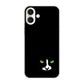 iPhone 16 Plus 398 黒ネコ ハードケース 背面印刷